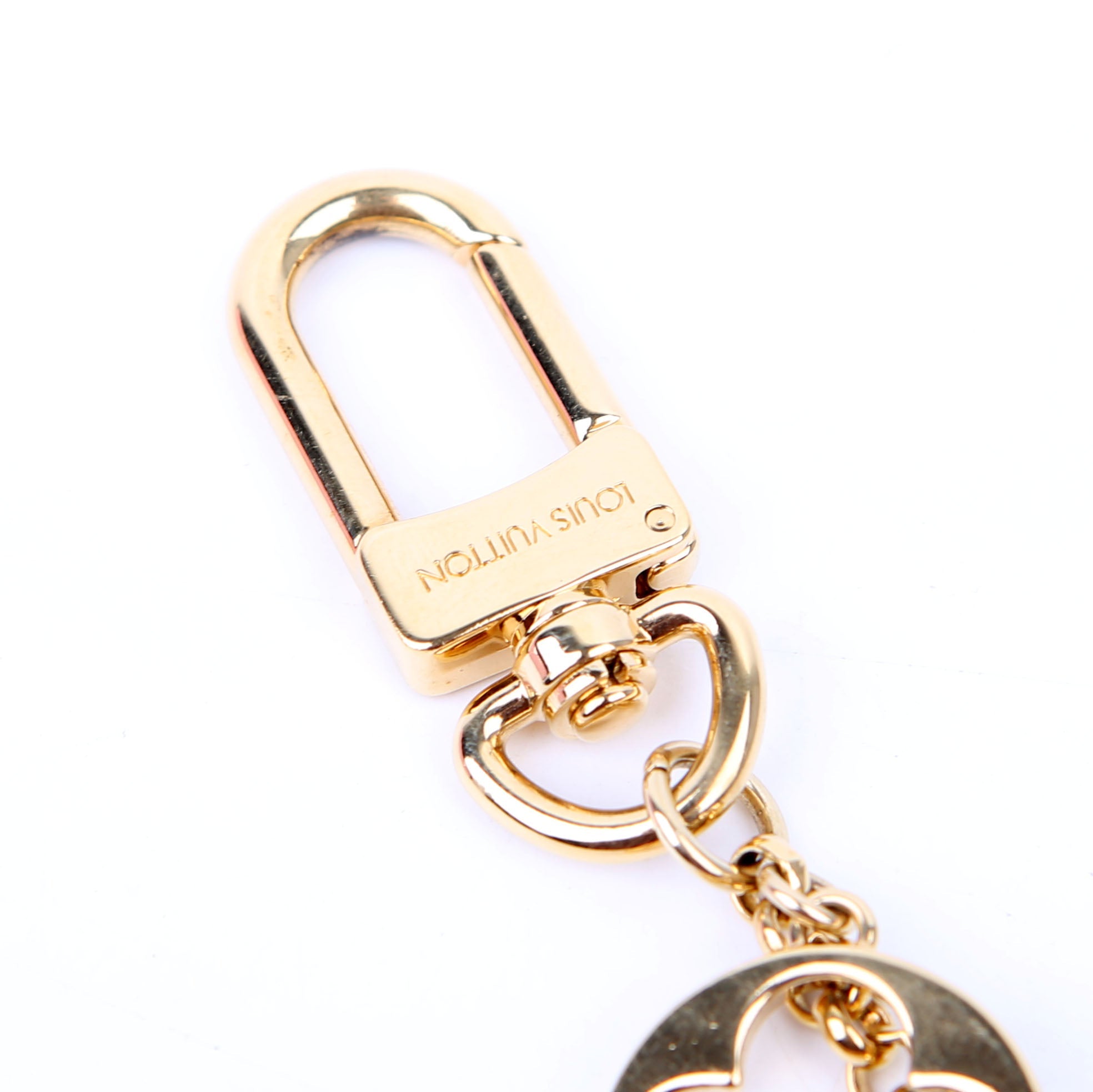 Fleur De Monogram Bag Charm Chain