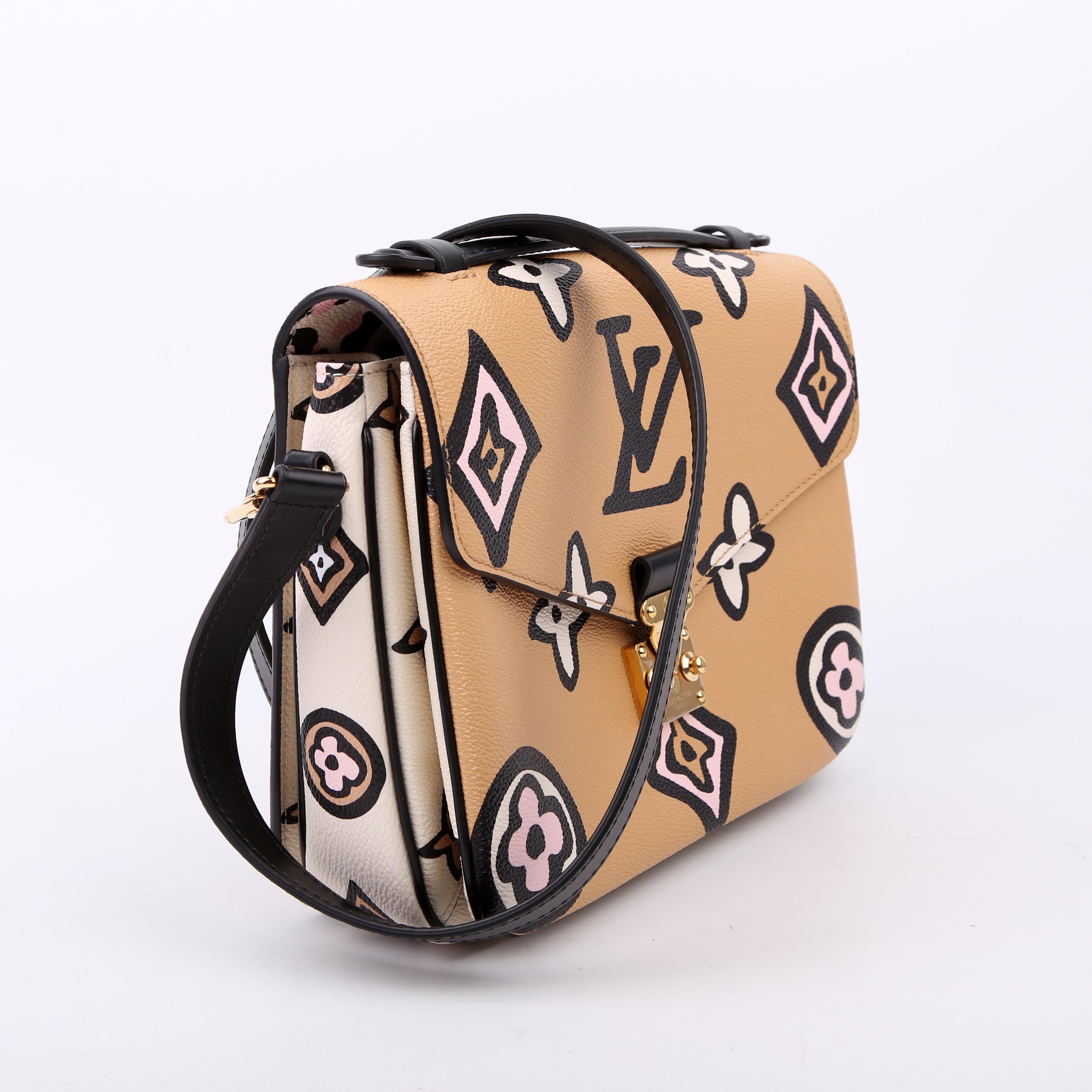 Pochette Metis Wild At Heart Tan/Black