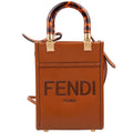 Fendi Mini Sunshine Shopper Brown