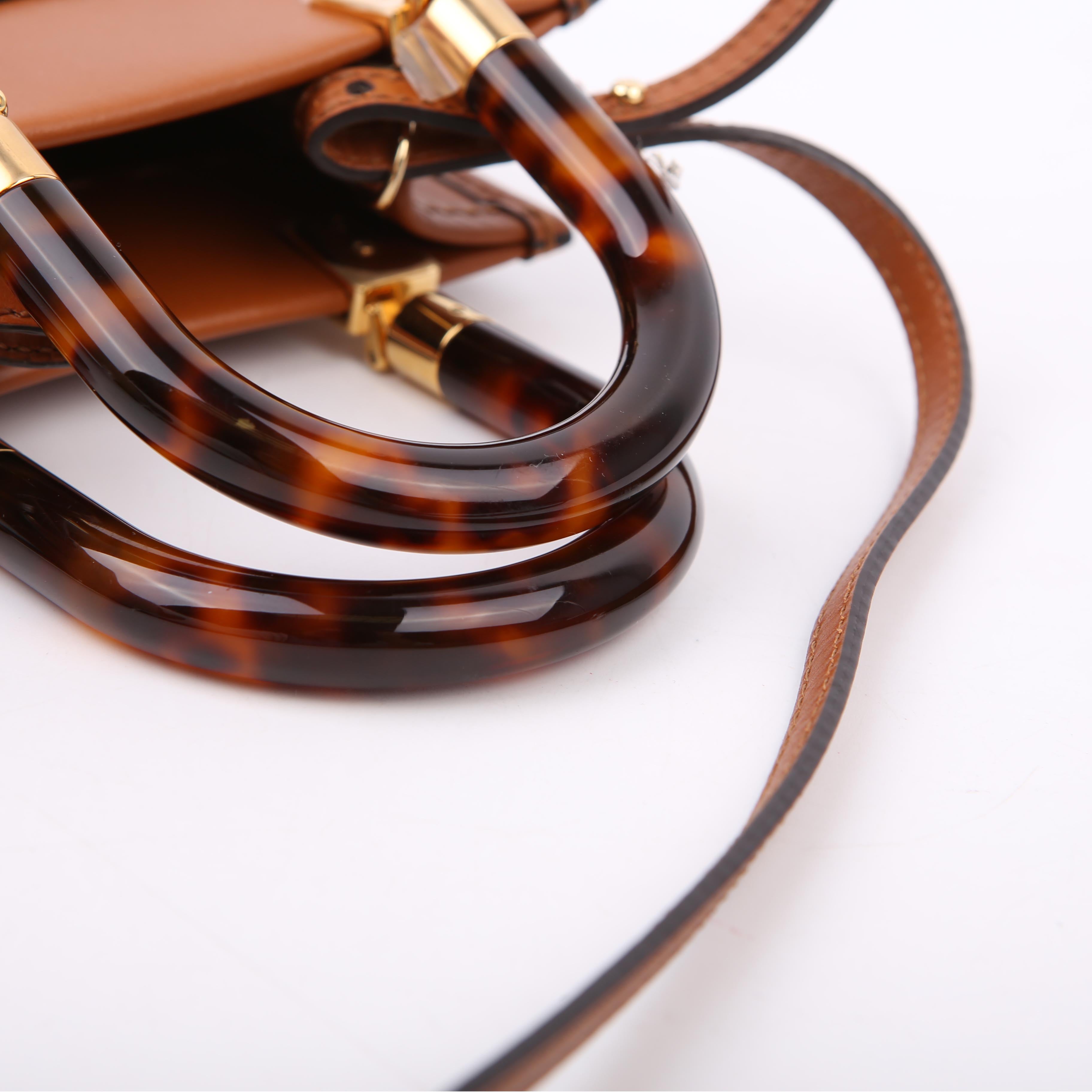 Fendi Mini Sunshine Shopper Brown