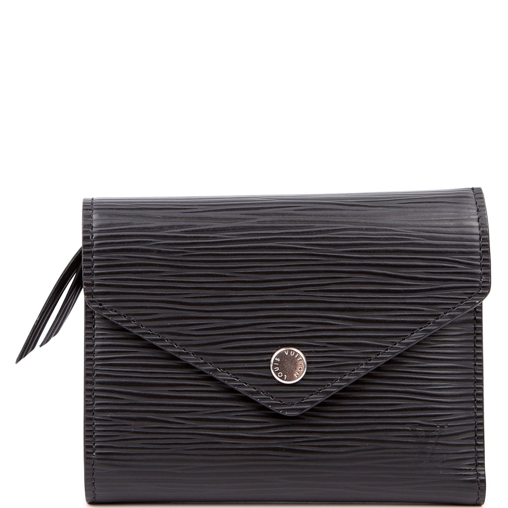 Victorine Wallet Epi Black