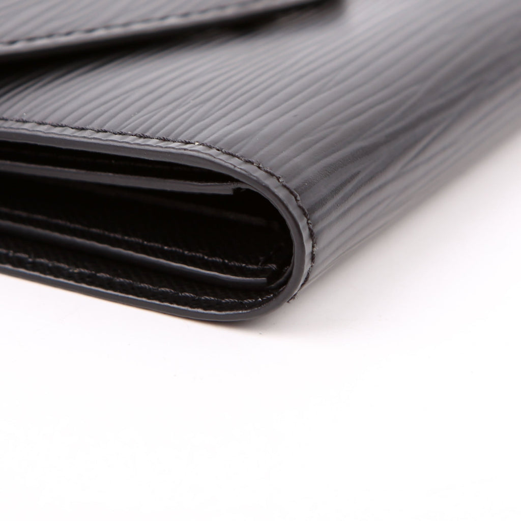 Victorine Wallet Epi Black