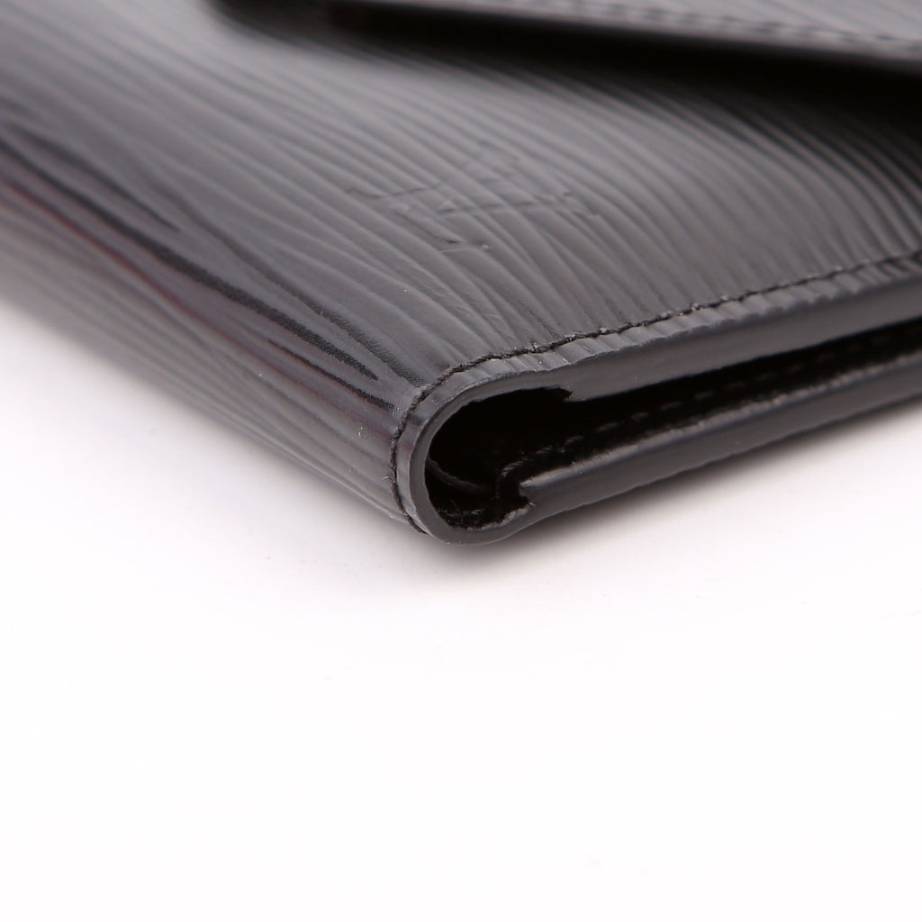 Victorine Wallet Epi Black