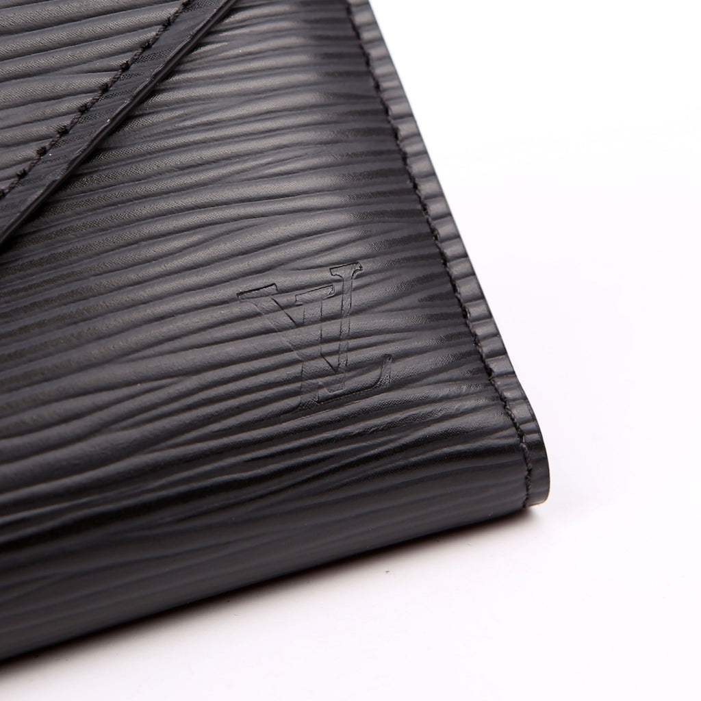 Victorine Wallet Epi Black