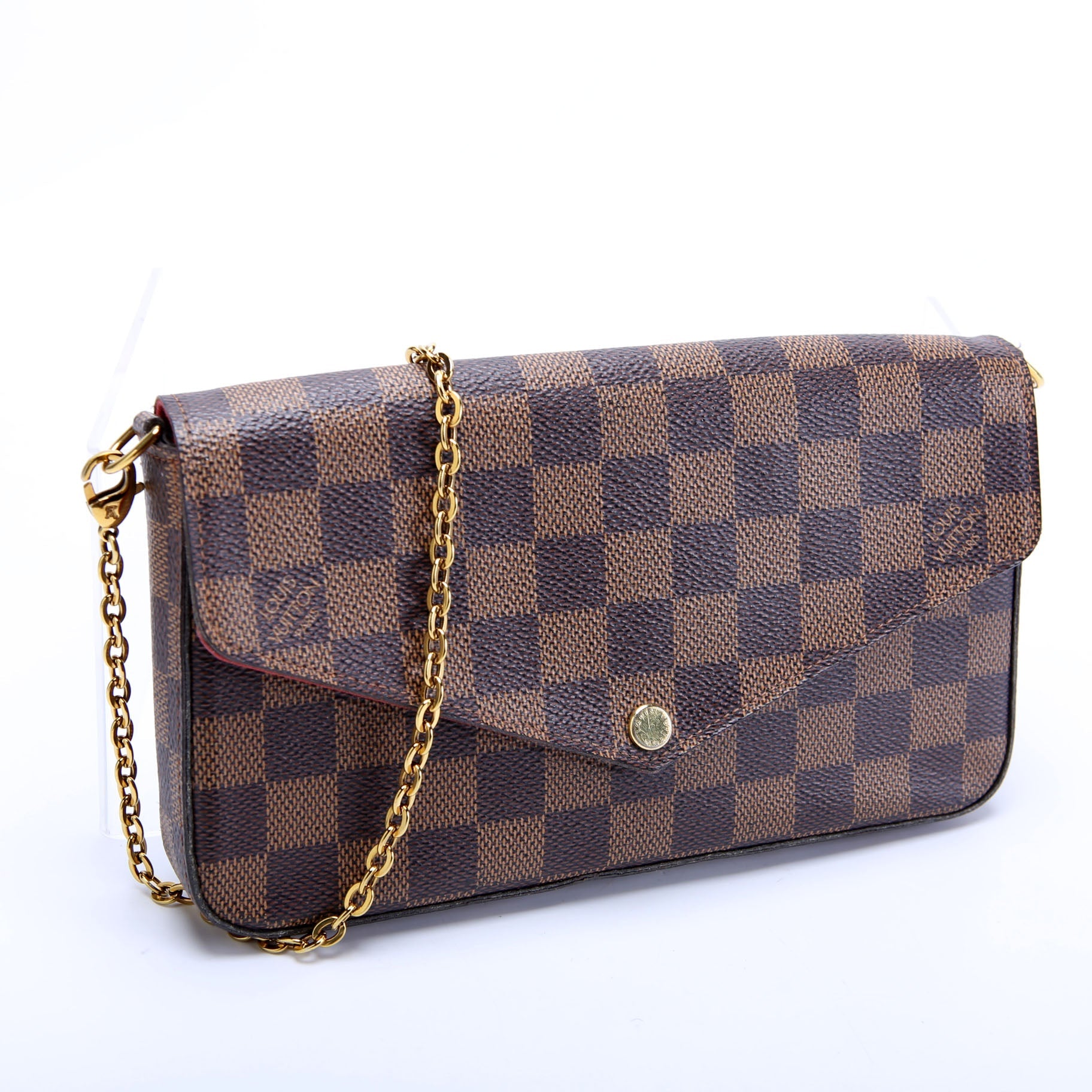 Pochette Felicie Damier Ebene