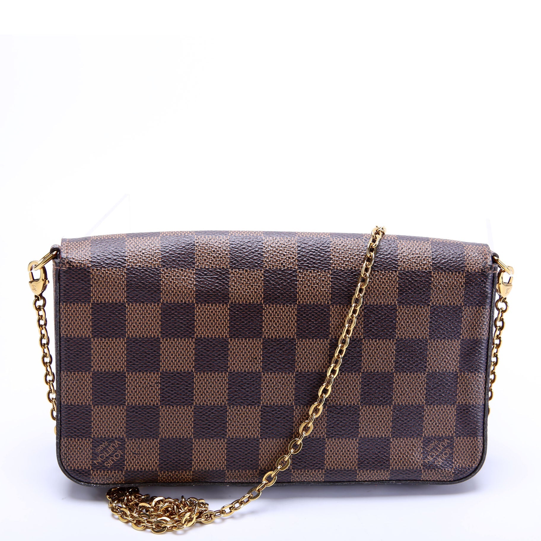 Pochette Felicie Damier Ebene
