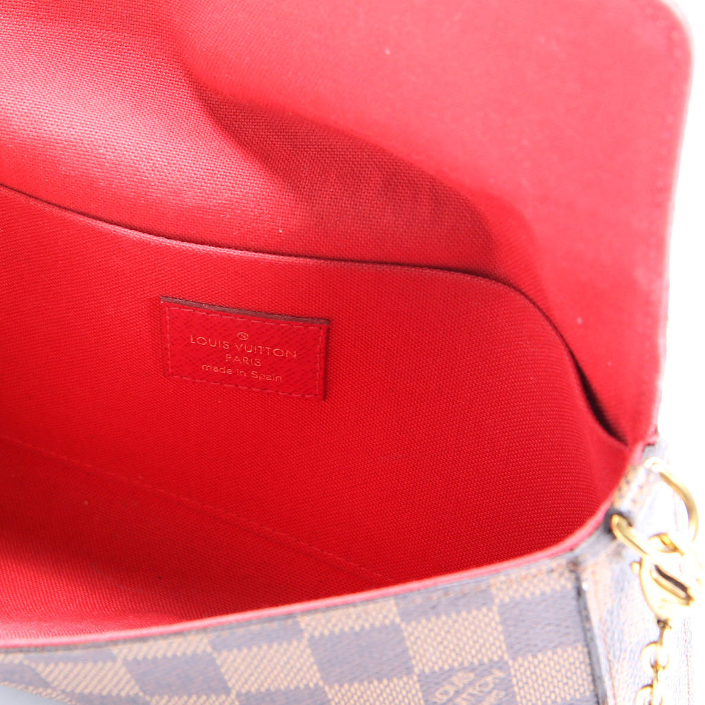 Pochette Felicie Damier Ebene