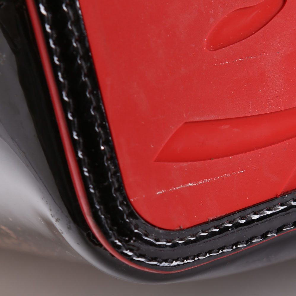 Cabata Tote With Pouch Patent Tan/Black