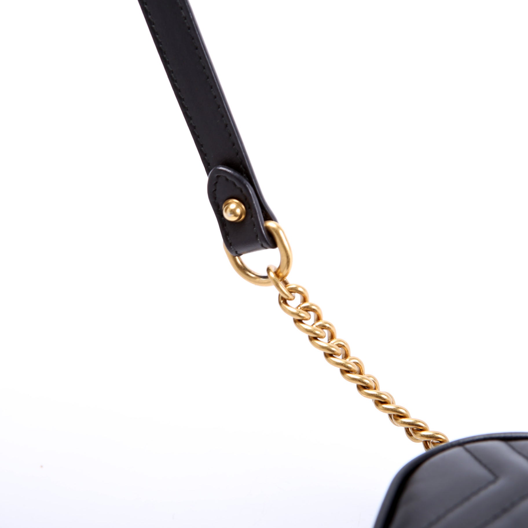Gucci 634785 Marmont Mini Camera Bag Black