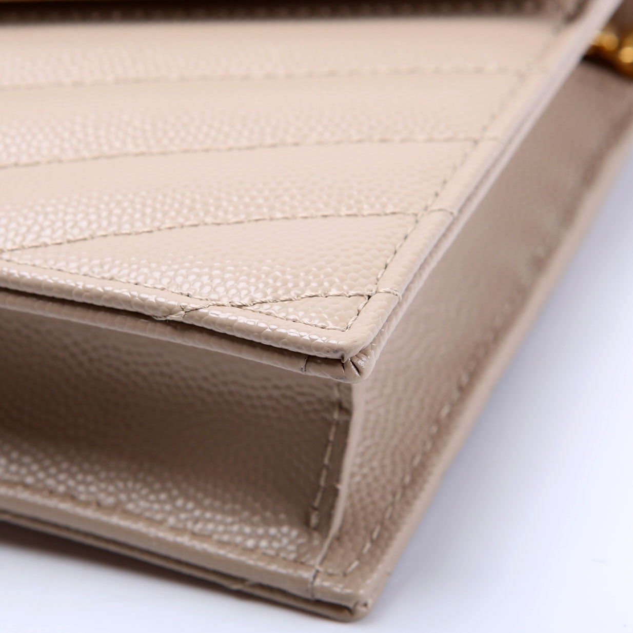 Cassandre Envelope Chain Wallet 742920 Tan