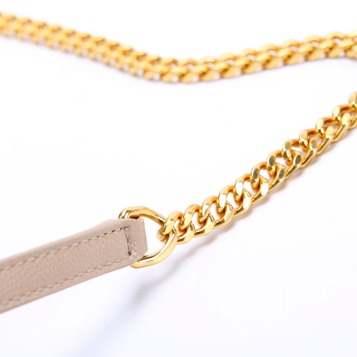Cassandre Envelope Chain Wallet 742920 Tan