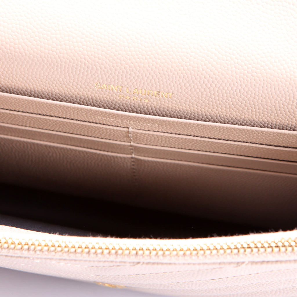 Cassandre Envelope Chain Wallet 742920 Tan