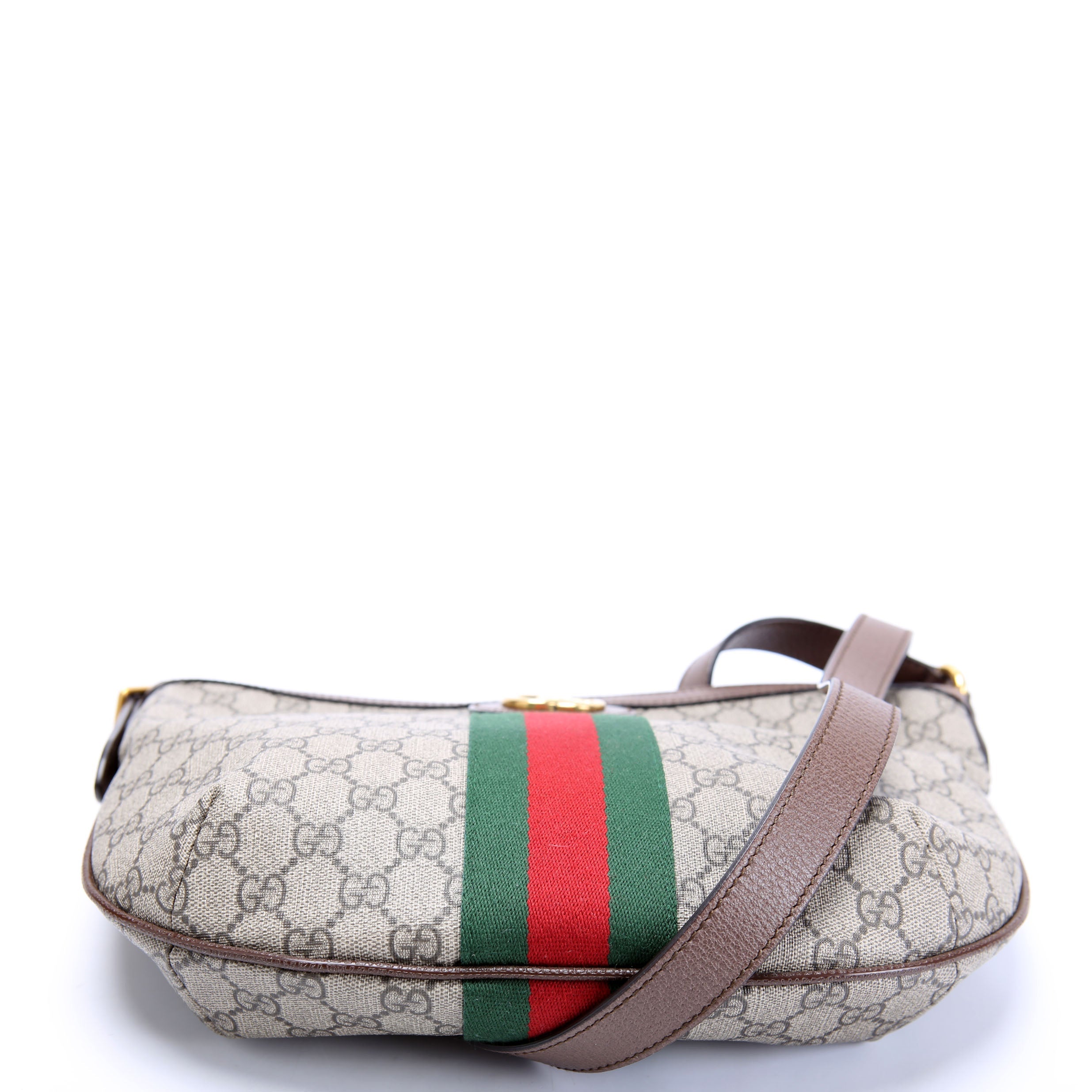 Gucci 598125 Ophidia GG Supreme Small Shoulder Bag Brown