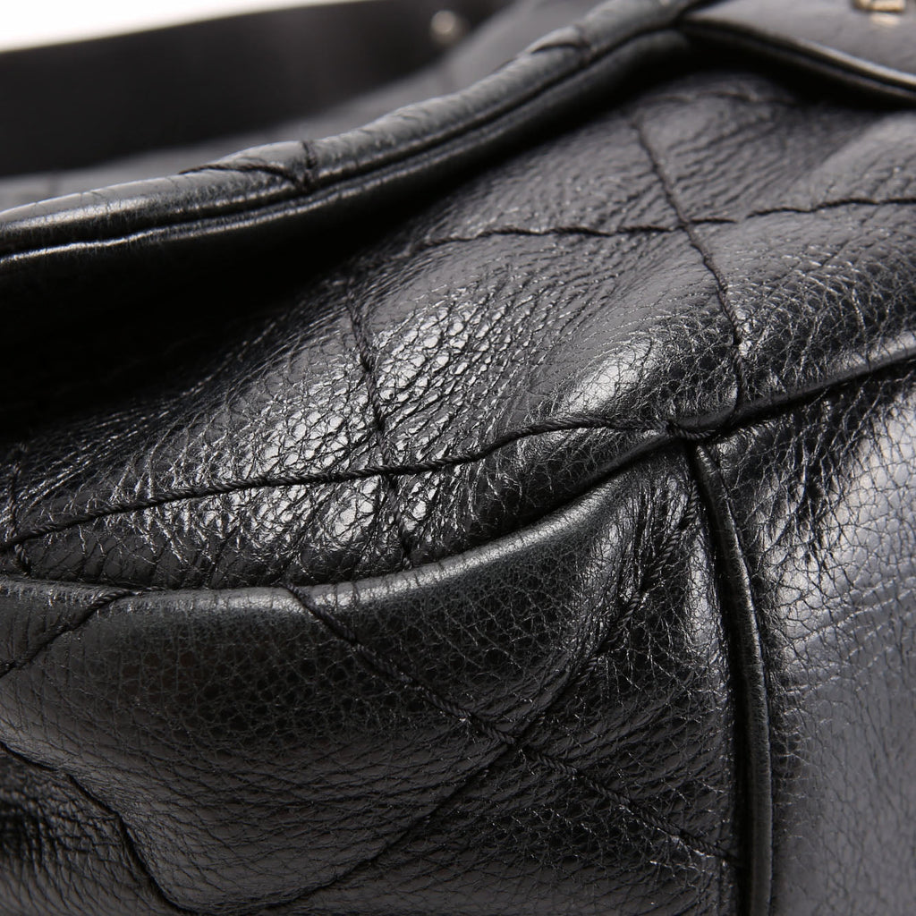 Extra Large On The Road Glazed Calfskin Flap Bag 13M