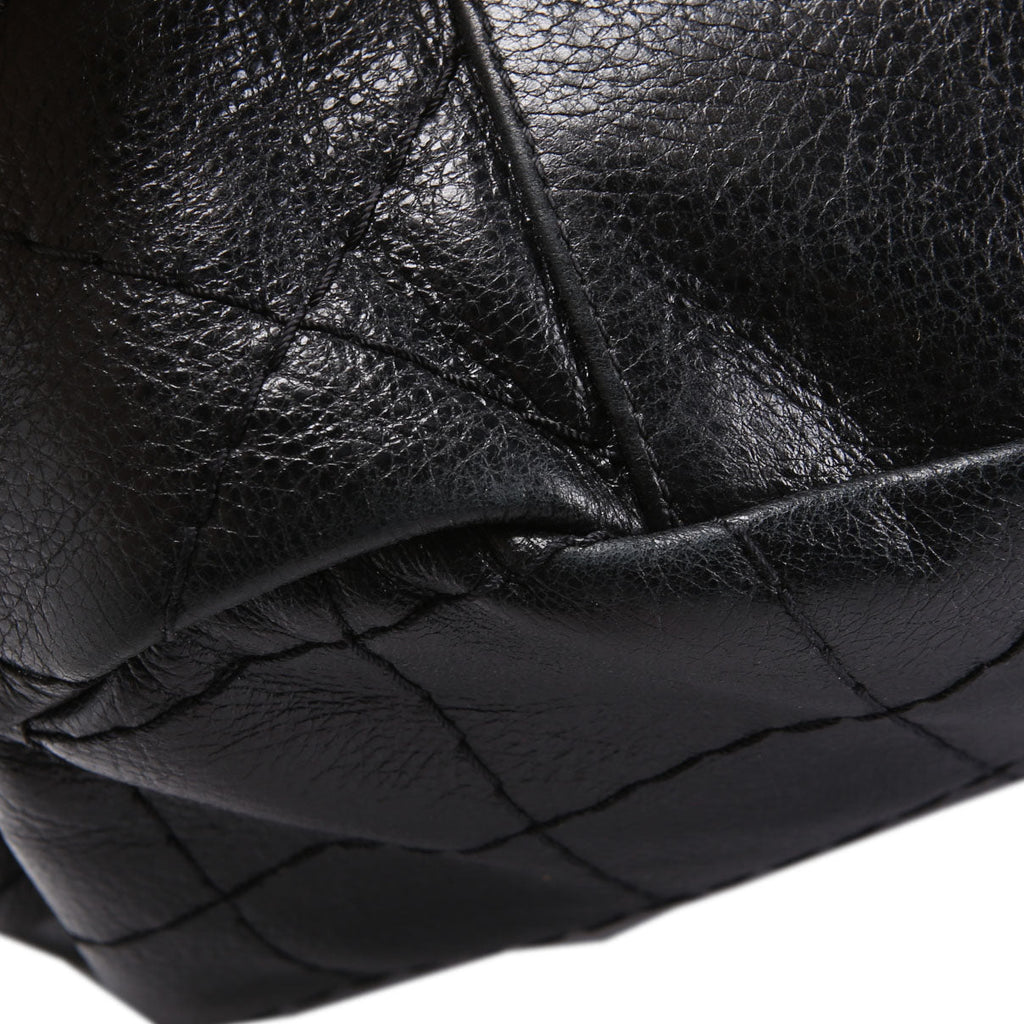 Extra Large On The Road Glazed Calfskin Flap Bag 13M