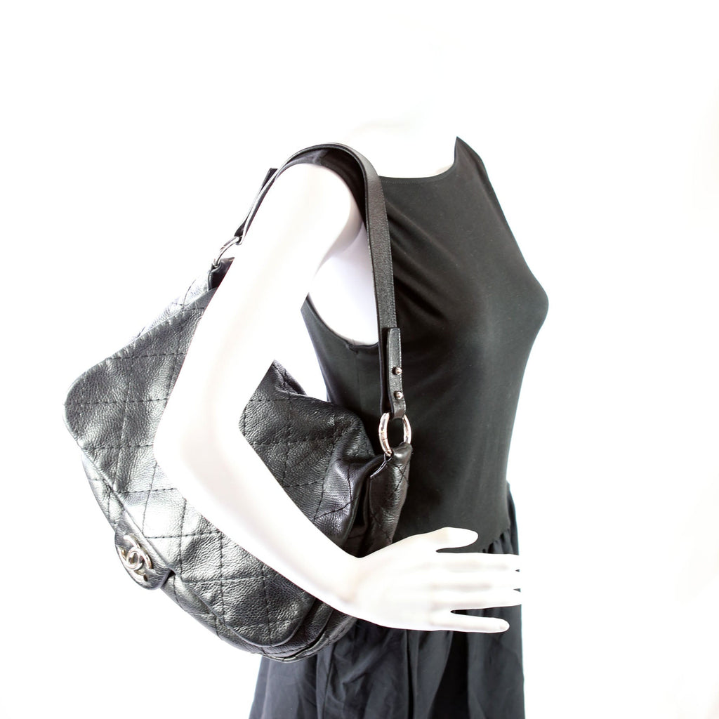 Extra Large On The Road Glazed Calfskin Flap Bag 13M