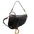 Saddle Bag with Strap Grained Leather