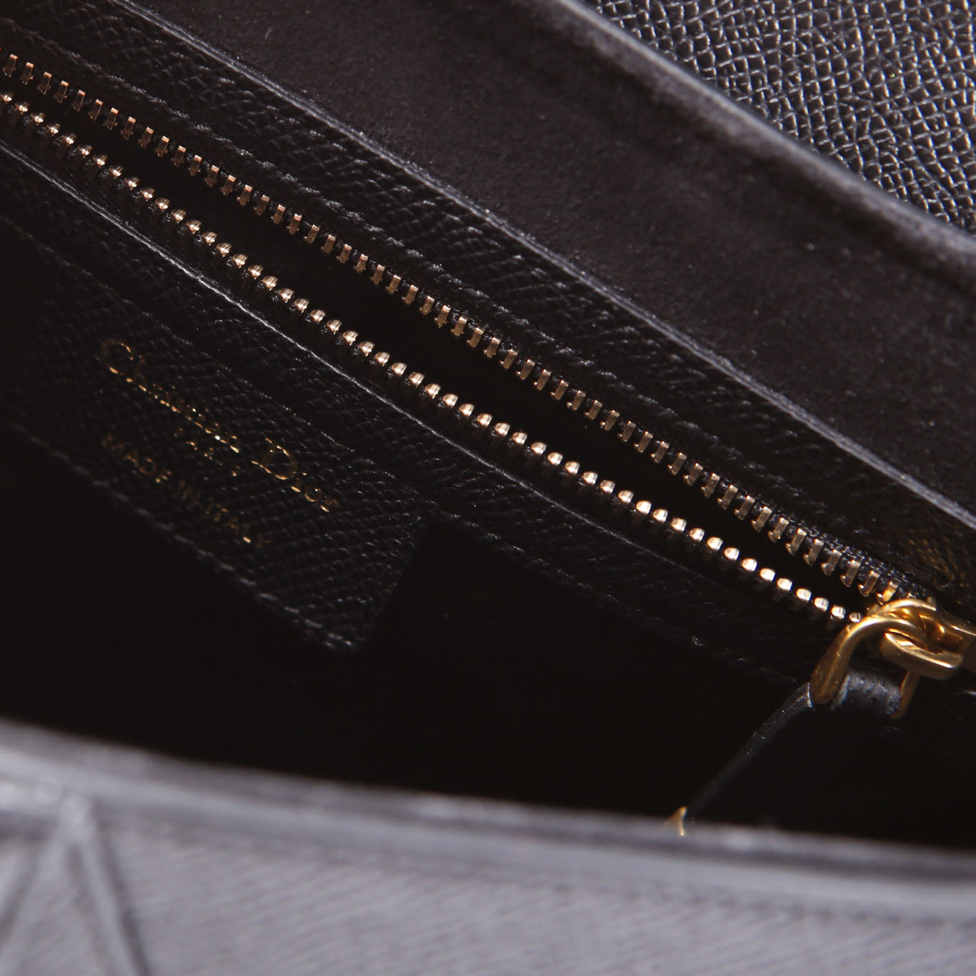 Saddle Bag with Strap Grained Leather