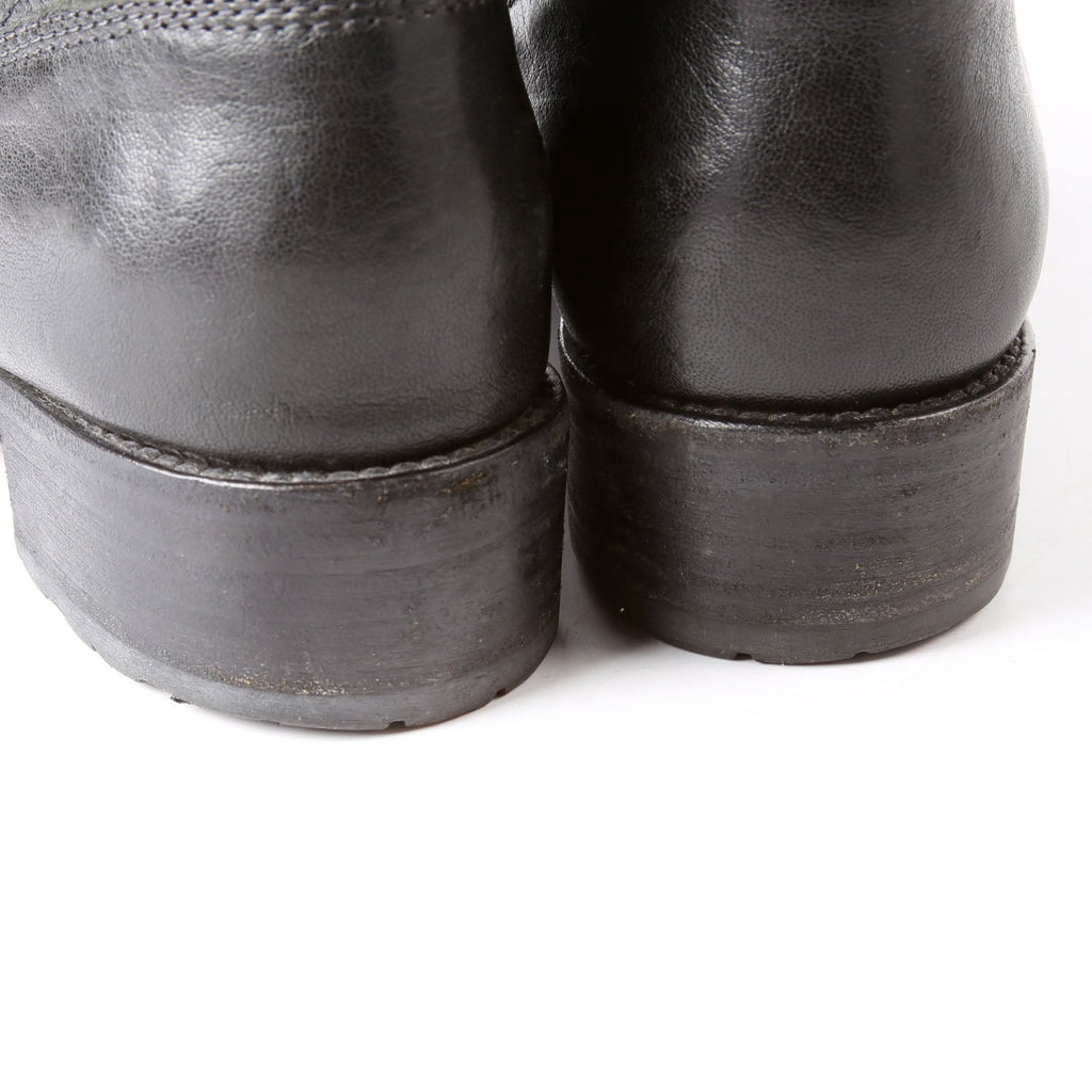 CC Lace Up Combat Boots Size 41 Black