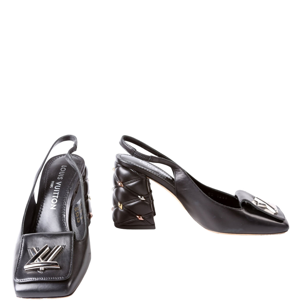 Shake Slingback Pumps Size 38 Black