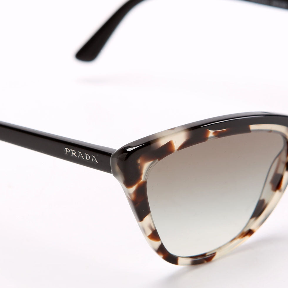 SPR01V Cat Eye Sunglasses Brown/Black