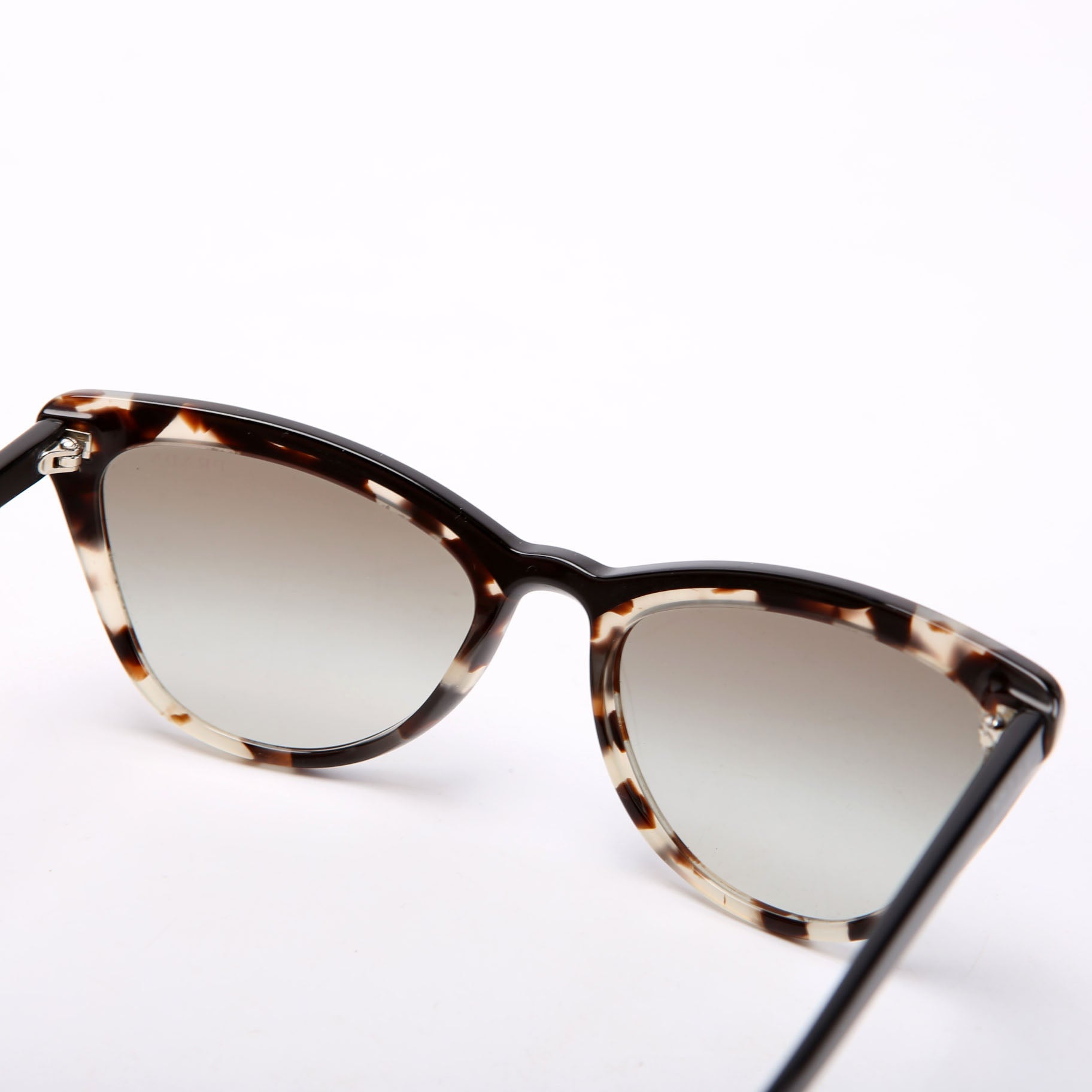 SPR01V Cat Eye Sunglasses Brown/Black