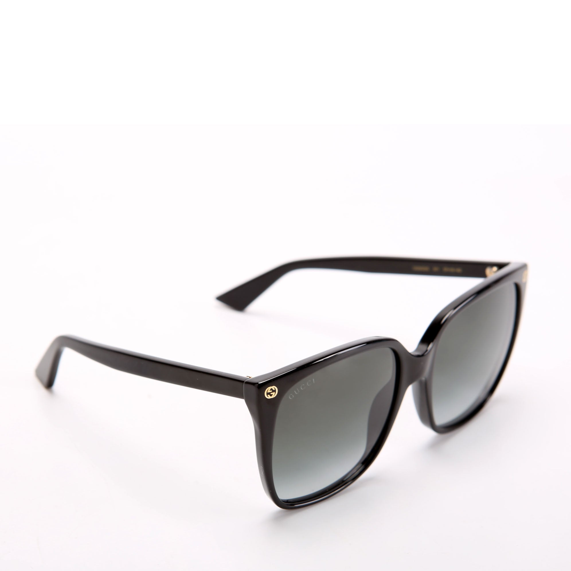 GG0022S Interlocking GG Sunglasses Black