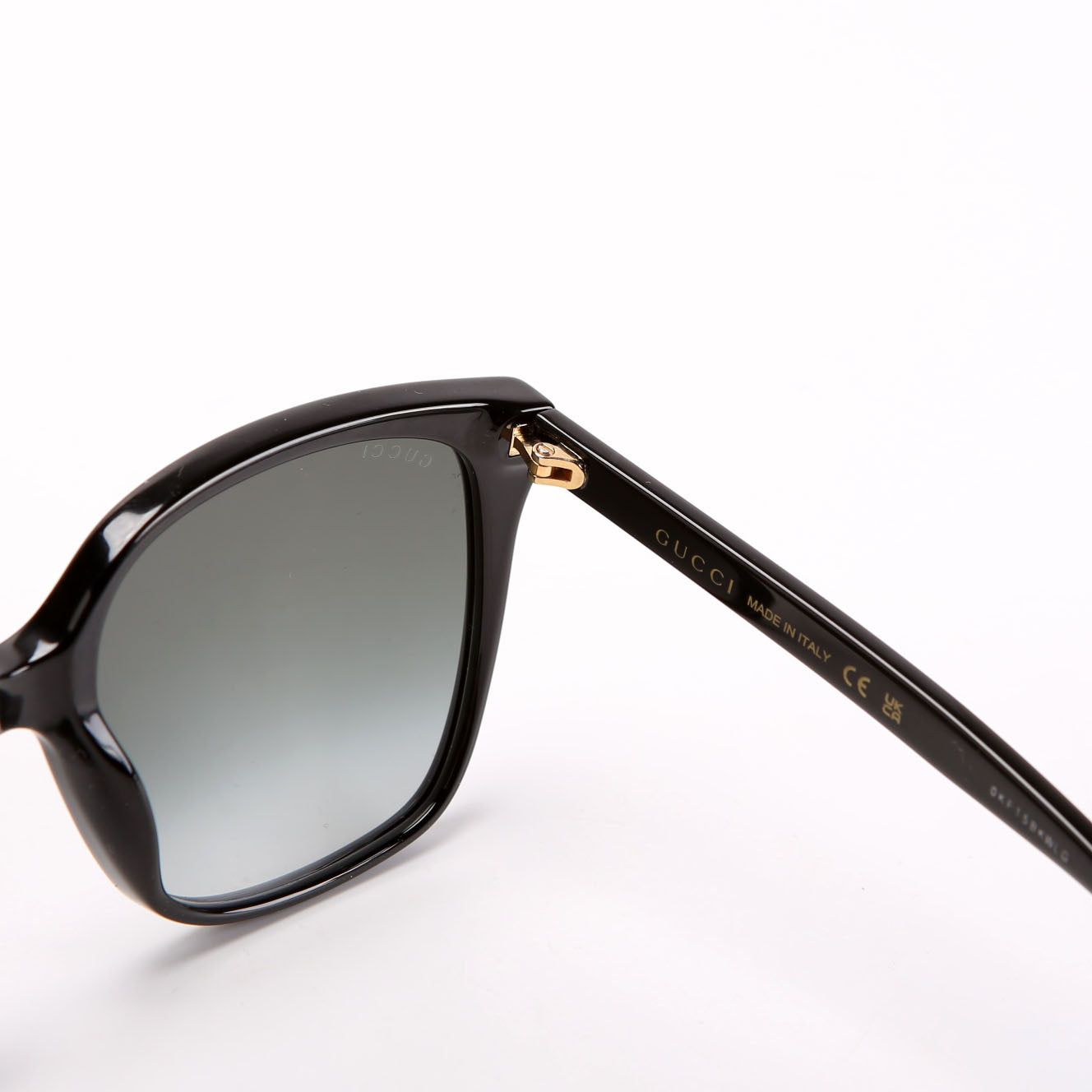 GG0022S Interlocking GG Sunglasses Black