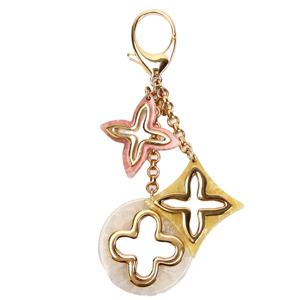 Insolence Bag Charm Gold/Multicolor