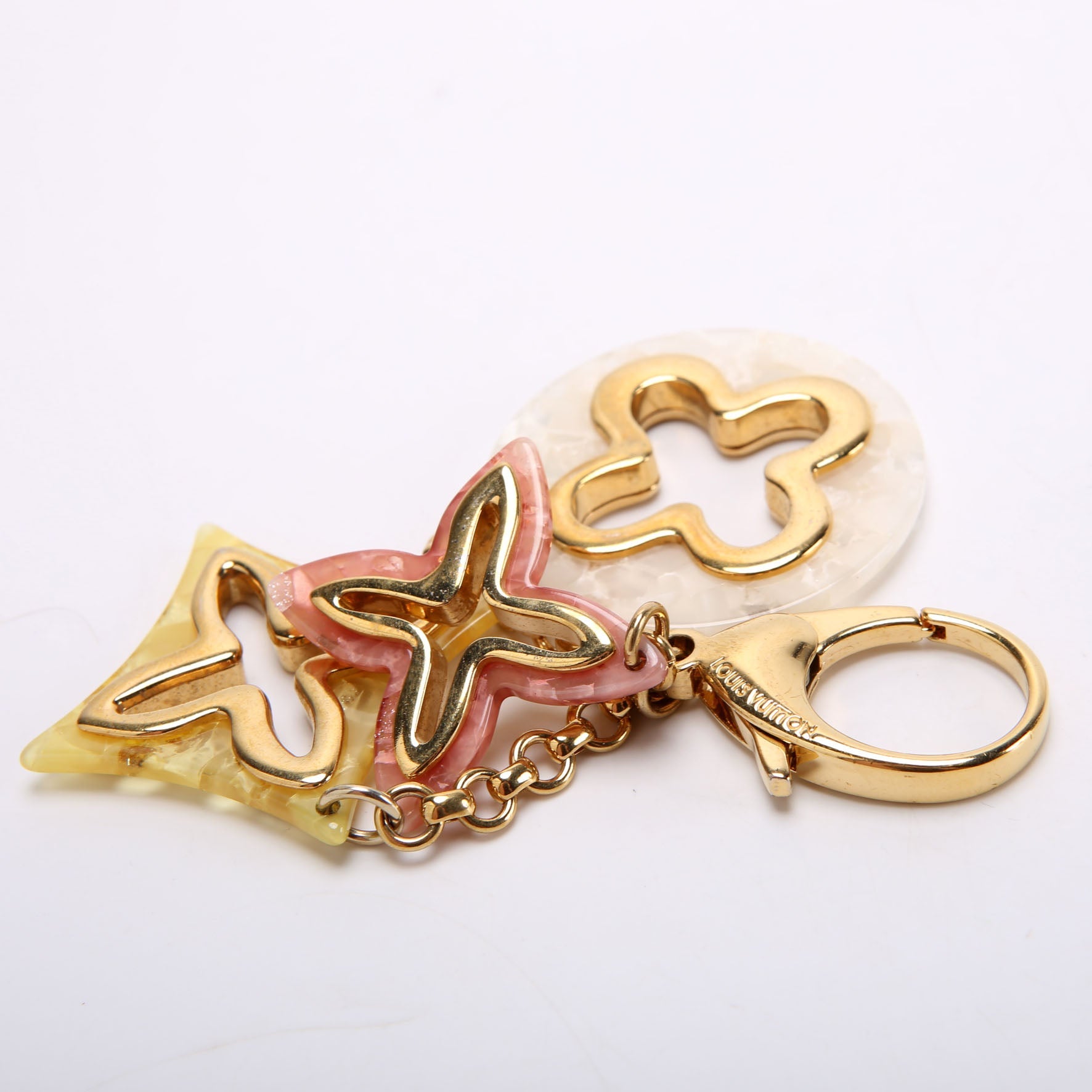 Insolence Bag Charm Gold/Multicolor