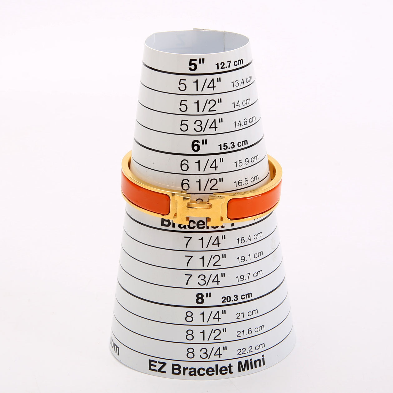 Clic Clac Narrow GM Bracelet Gold/Orange