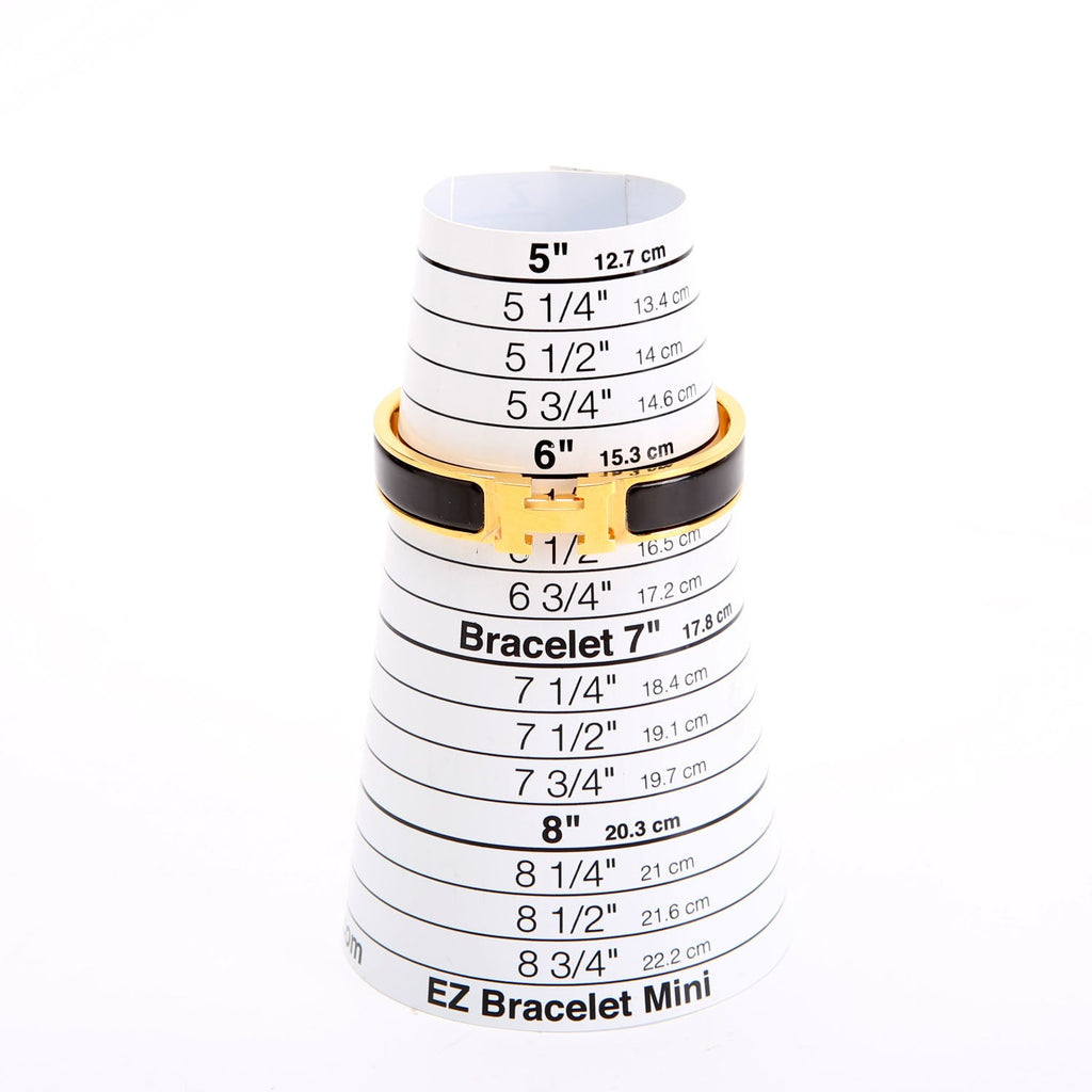 Clic Clac Narrow PM Bracelet Gold/Black