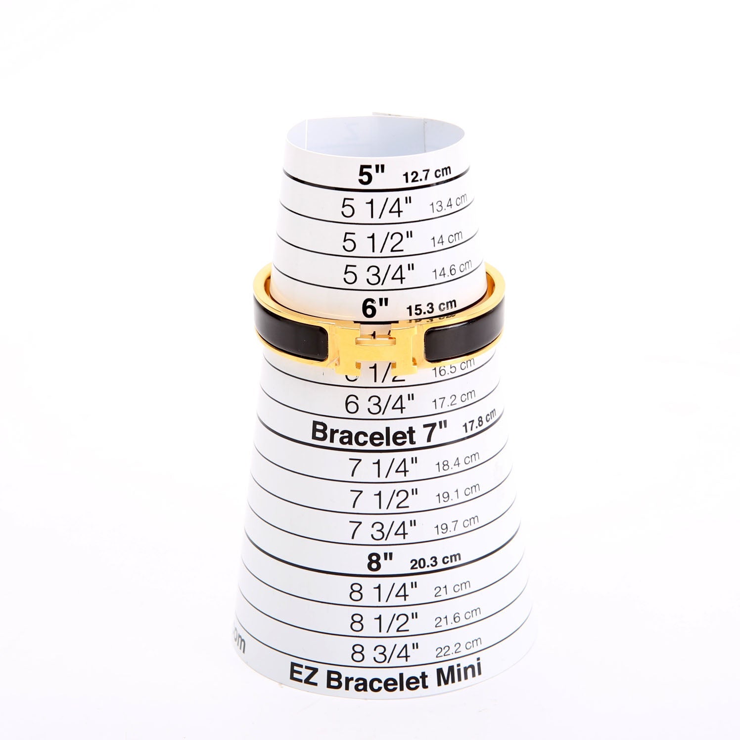 Clic Clac Narrow PM Bracelet Gold/Black