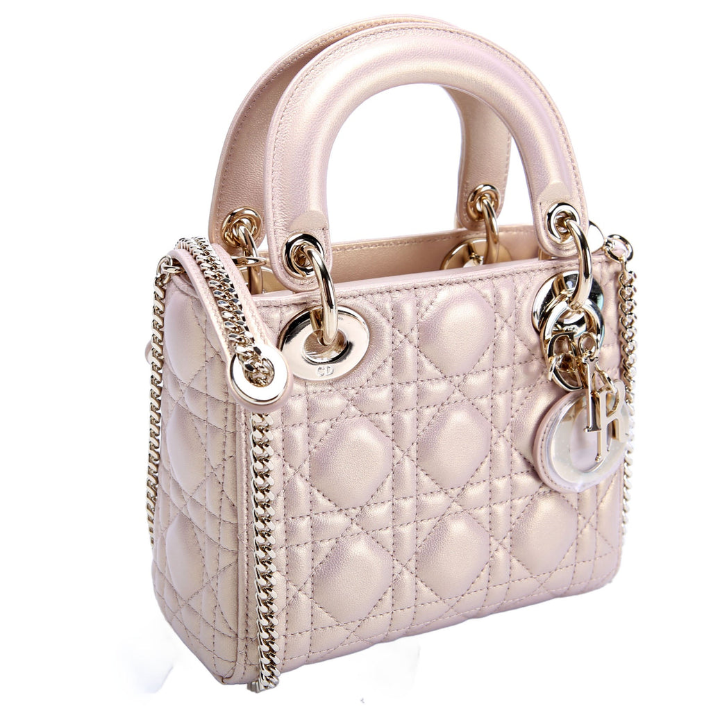 Lady Dior Small Metallic
