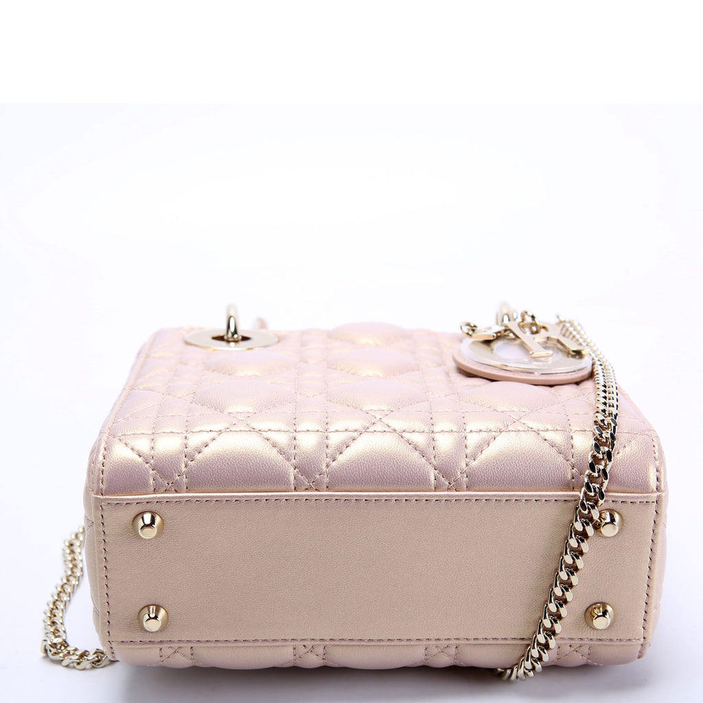 Lady Dior Small Metallic