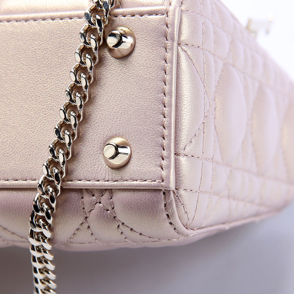 Lady Dior Small Metallic