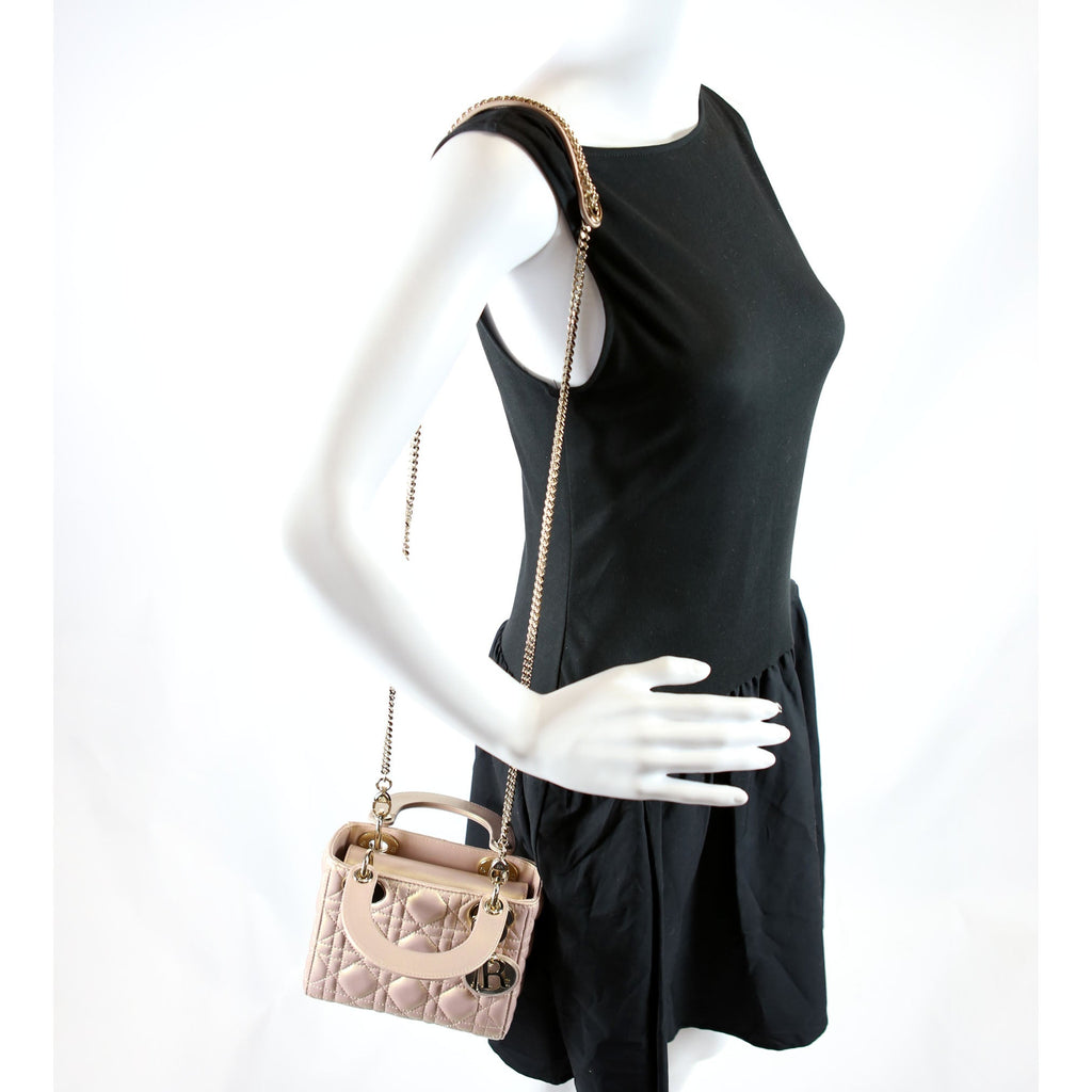 Lady Dior Small Metallic