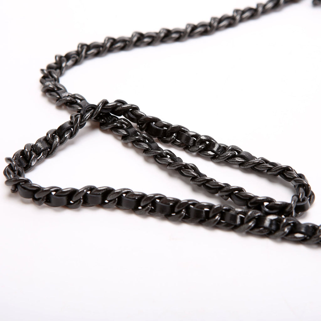 Woc Quilted Shiny Calfskin So Black RFID