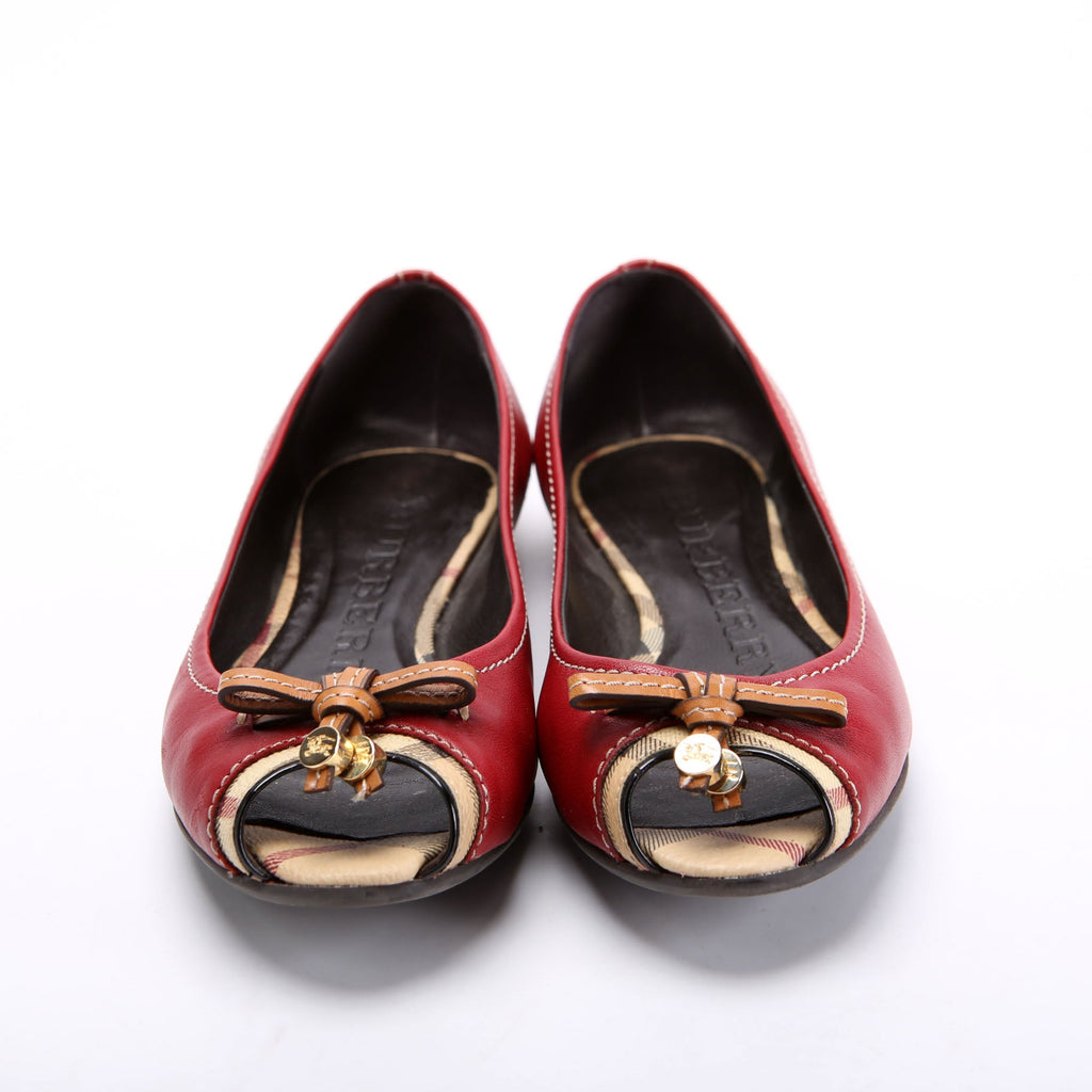 Haymarket Flats Size 36 Red