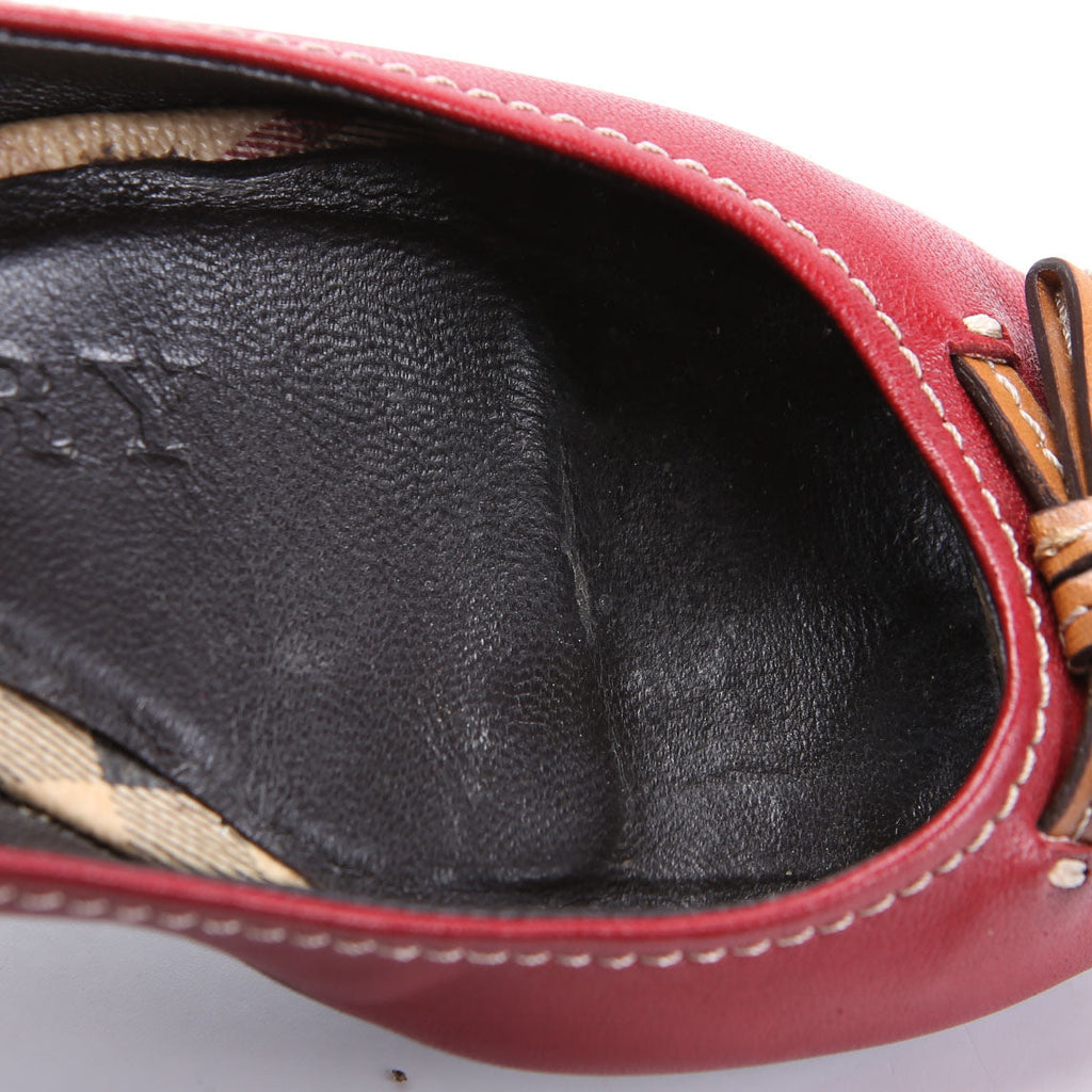 Haymarket Flats Size 36 Red