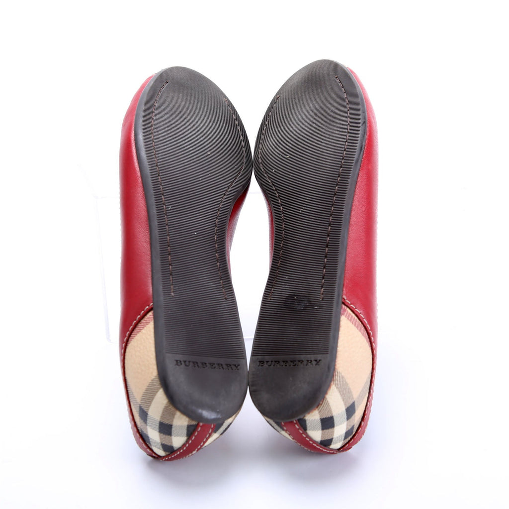 Haymarket Flats Size 36 Red