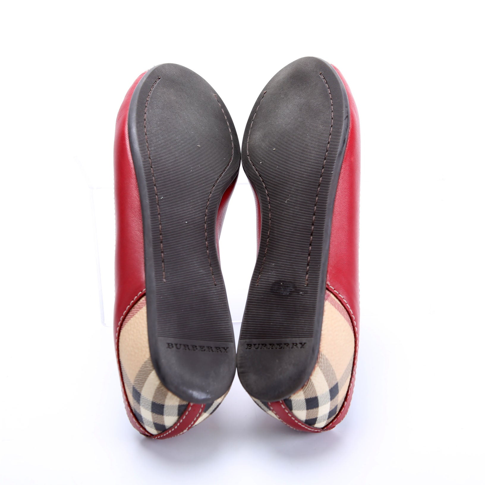 Haymarket Flats Size 36 Red