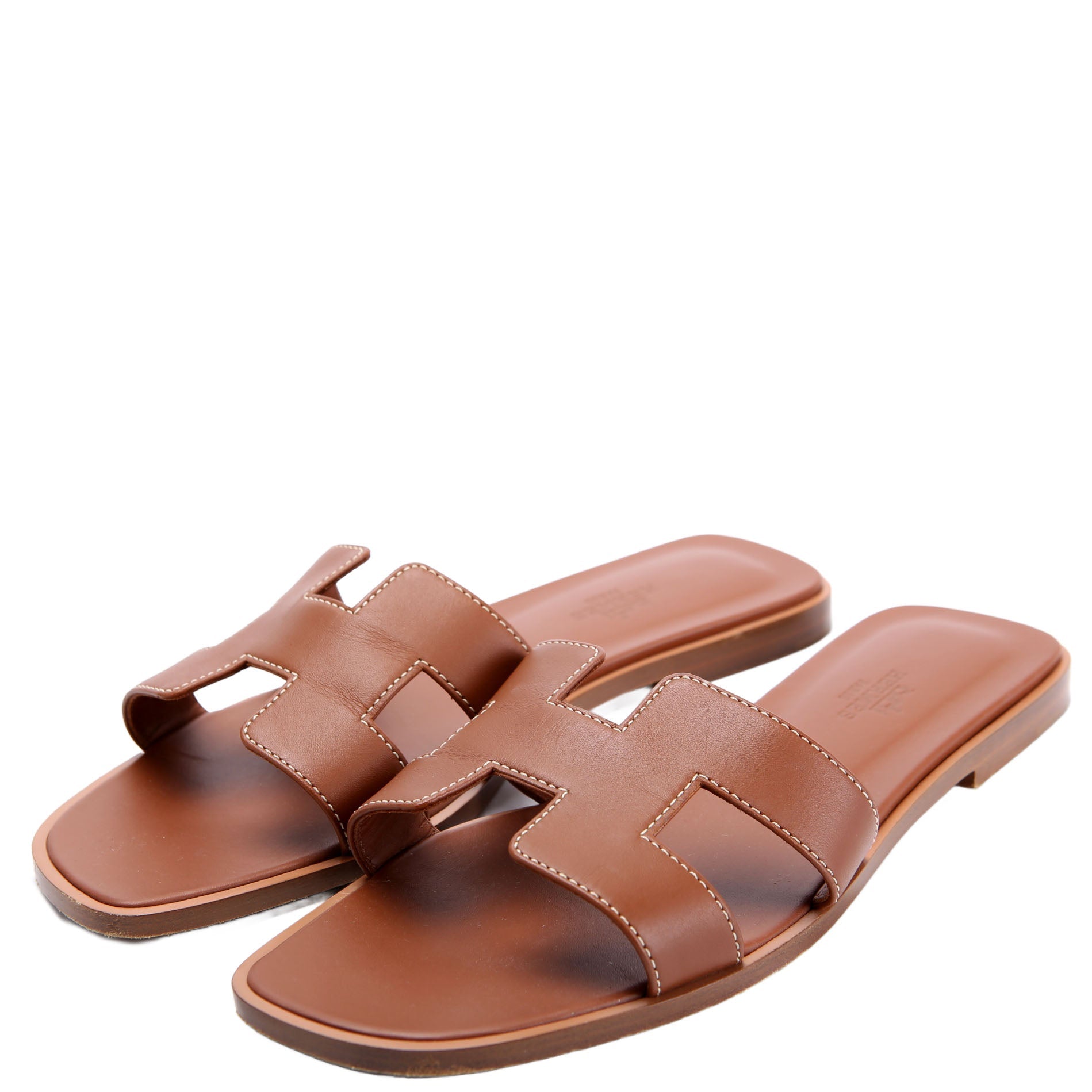 Oran Sandals Size 38 Brown