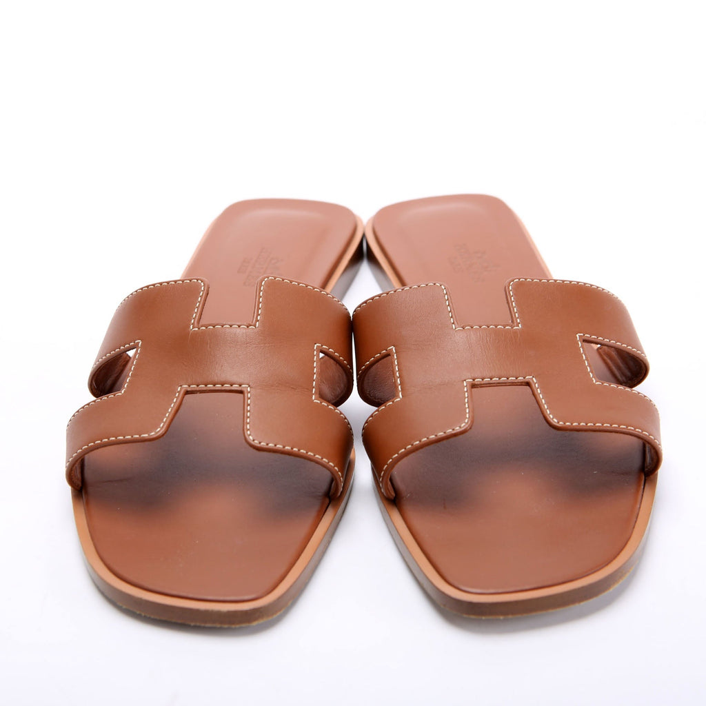 Oran Sandals Size 38 Brown