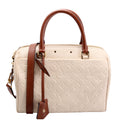 Speedy 25 Bandouliere Empreinte NM Cream