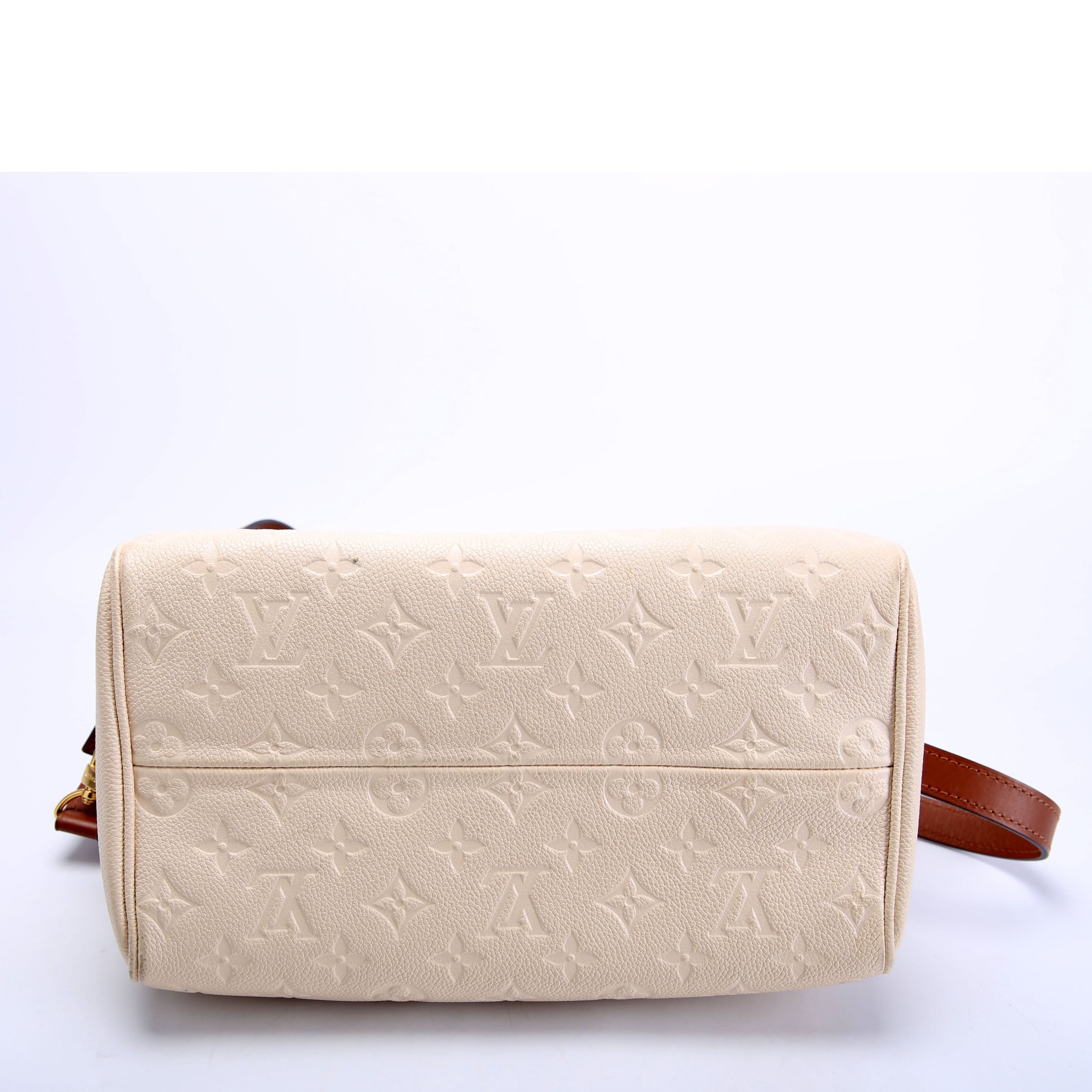 Speedy 25 Bandouliere Empreinte NM Cream