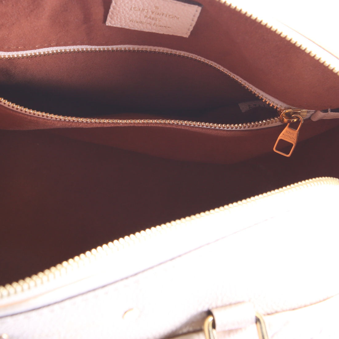 Speedy 25 Bandouliere Empreinte NM Cream