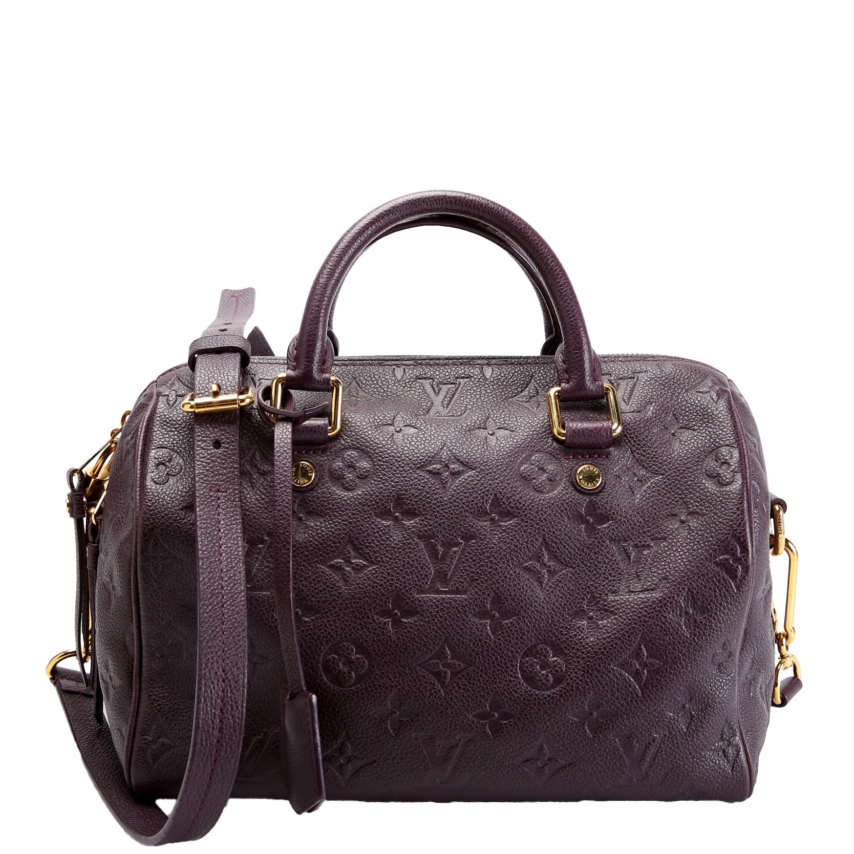 Speedy 25 With Strap Empreinte Purple