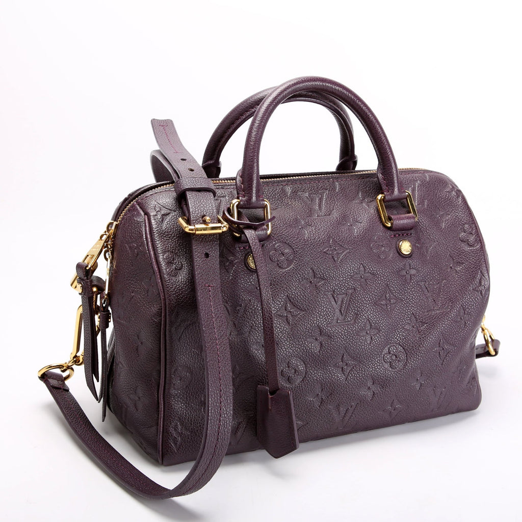 Speedy 25 With Strap Empreinte Purple