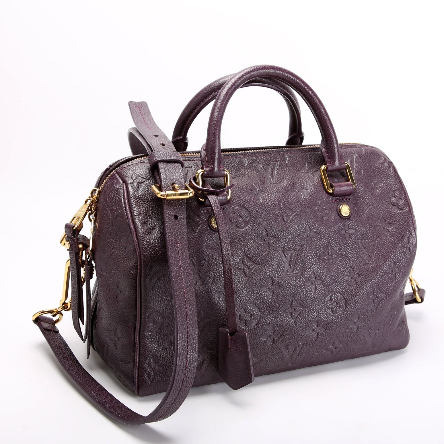 Speedy 25 With Strap Empreinte Purple